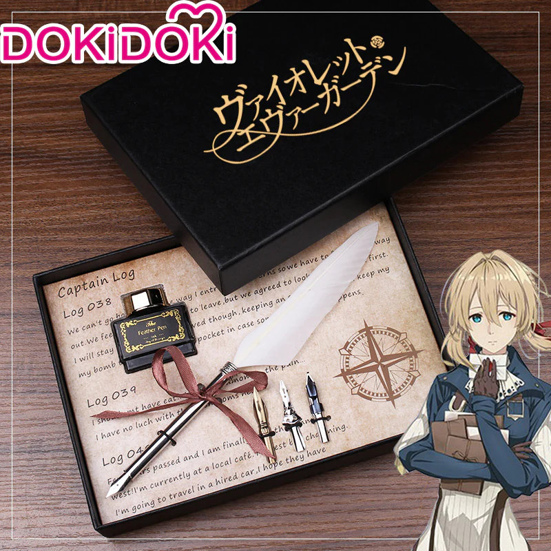 【In Stock】DokiDoki Anime Violet Evergarden Cosplay Vintage Quill Pen Accessory