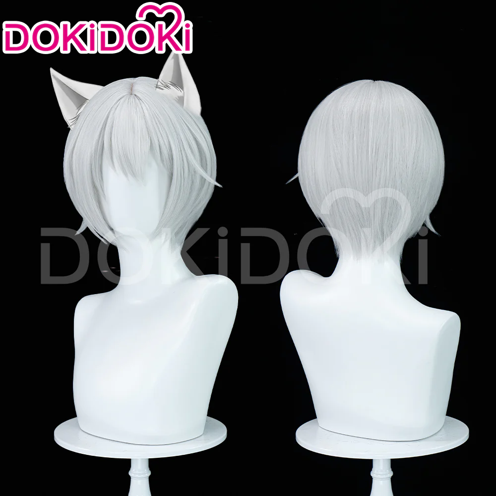 【Ready For Ship】DokiDoki Anime Kamisama Kiss Cosplay Tomoe Wig Short / Long White Hair Kamisama Love - Image 2