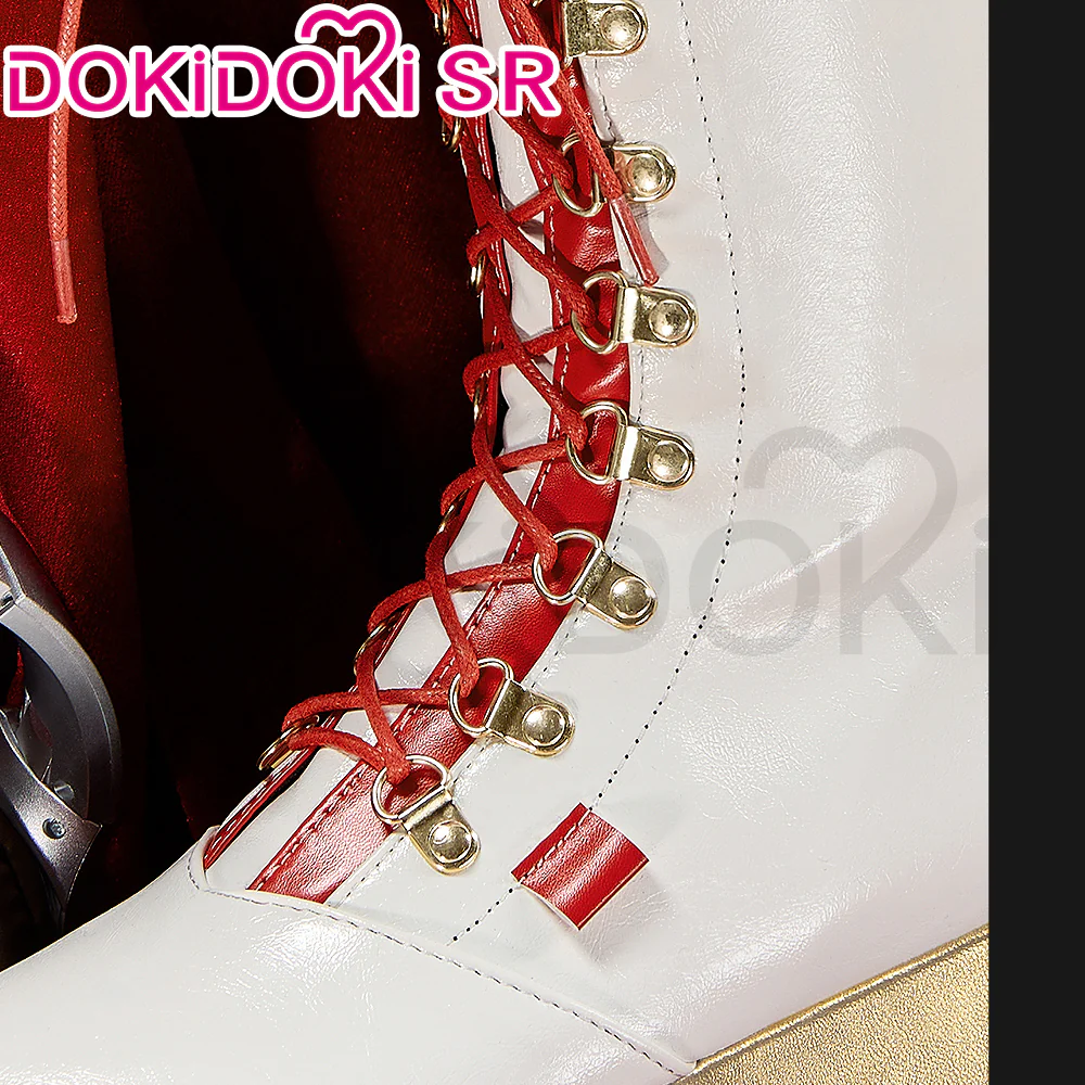 DokiDoki-SR Game Arknights Cosplay Haruka Shoes High Heel Boots - Image 6
