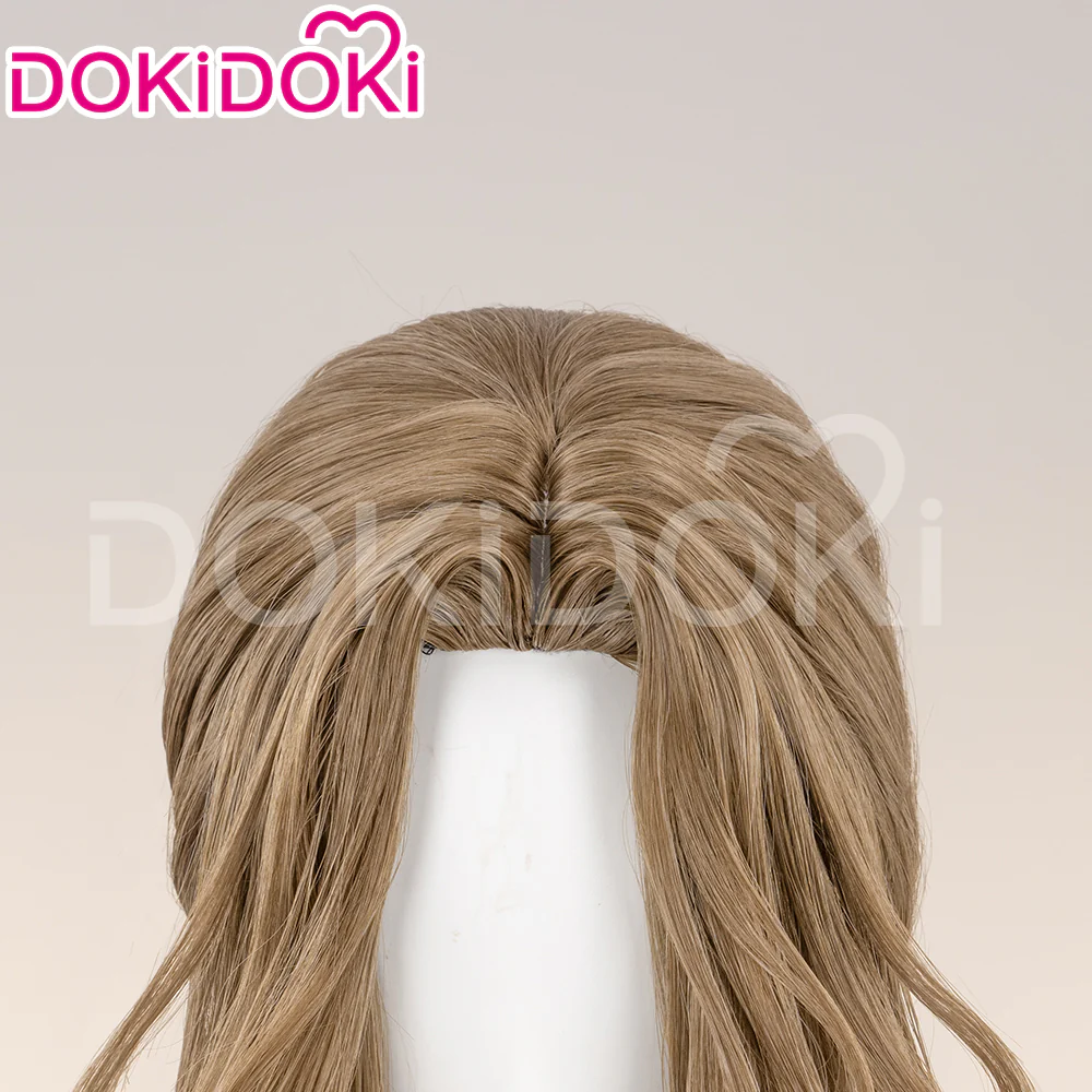 DokiDoki Game Ashes of the Kingdom Cosplay Zhou Yu Cosplay Wig Long Straight Brown Hair Zhouyu Code: Kite - Image 4