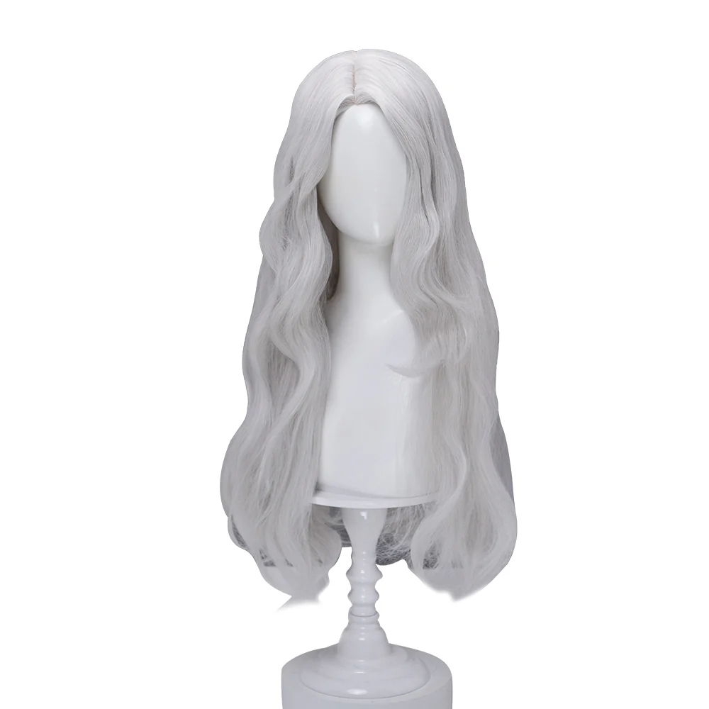 【Ready For Ship】DokiDoki Game Clair Obscur: Expedition 33 Copslay Maelle Wig Long Curly Red Silver Hair - Image 10