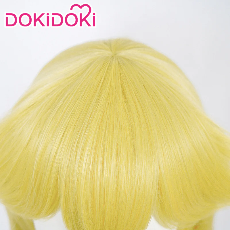 【Game Version】DokiDoki Cosplay Cosplay Wig Long Golden Hair - Image 3