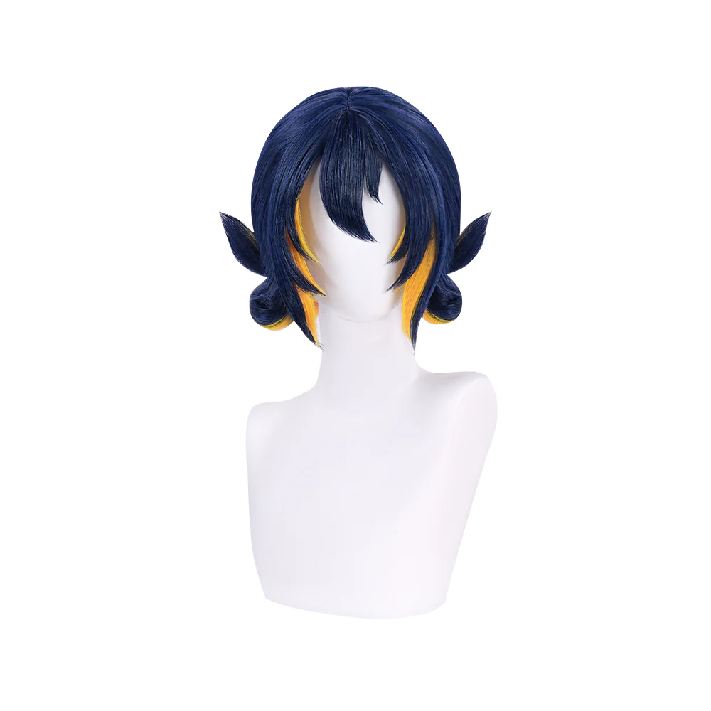 【Pink Ver Ready For Ship】DokiDoki Game Cosplay Girl Group ANTIFRAGILE Wig Short Blue Pink Yellow Hair Rainy Day - Image 6