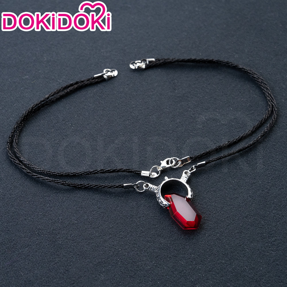【Ready For Ship】DokiDoki Game Cosplay Wig / Necklace Short Straight Dark / Light Grey Men Hair - Image 23