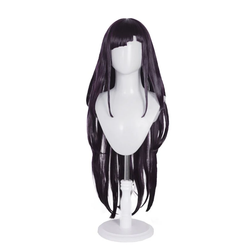 【Ready For Ship】DokiDoki Game Cosplay Wig Women Long Straight Hair Halloween - Image 5