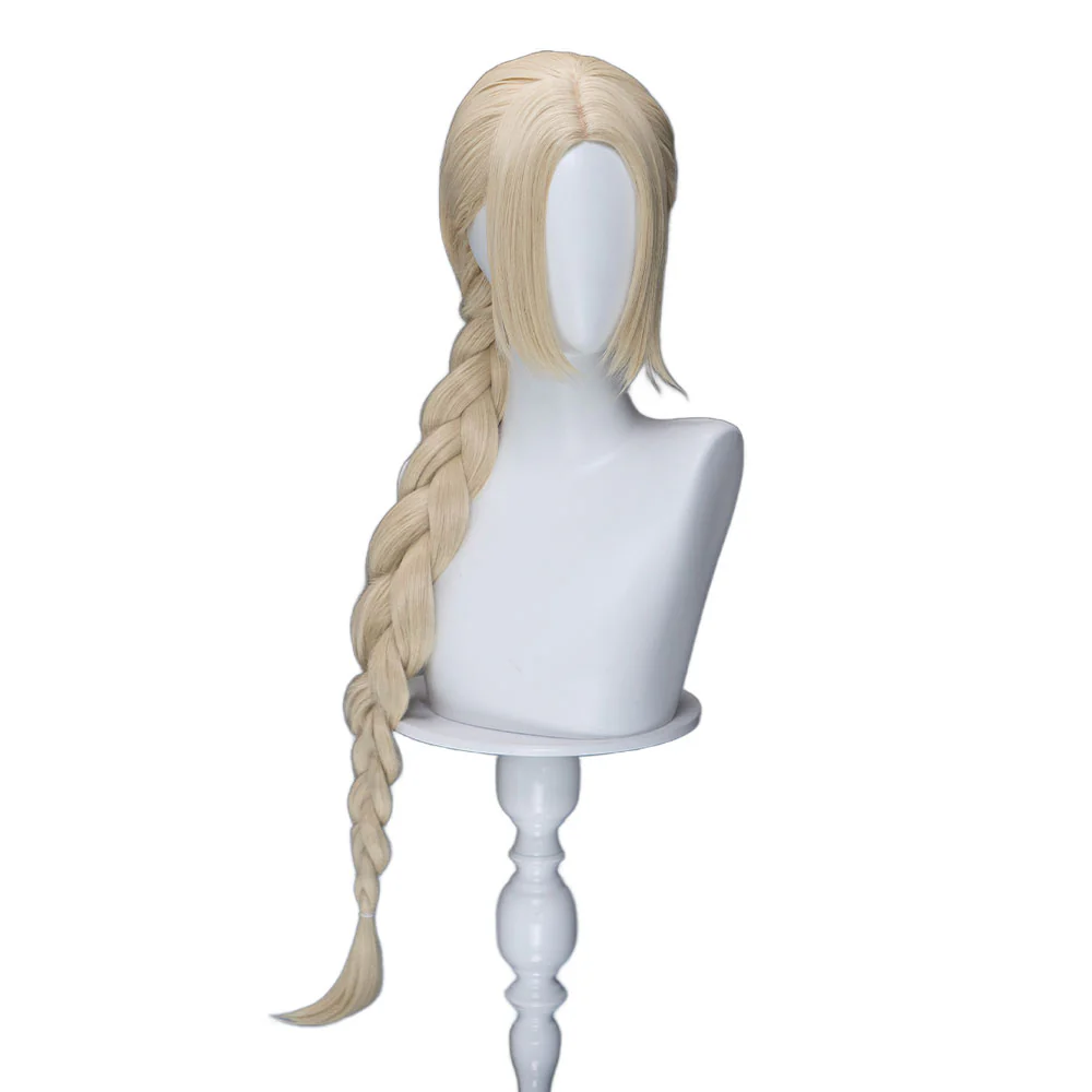 DokiDoki Game Dark Souls Cosplay Ciaran Wig Long Braid Blonde Hair Lord's Blade Ciaran - Image 2