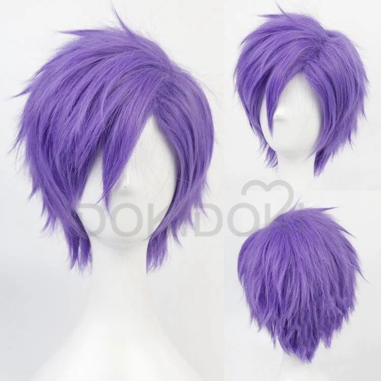 DokiDoki Game Ensemble Stars Cosplay Sakuma Rei / Hakaze Kaoru / Ogami Koga /Otogari Adonis Cosplay Wig Short Undead Enstars ES - Image 9