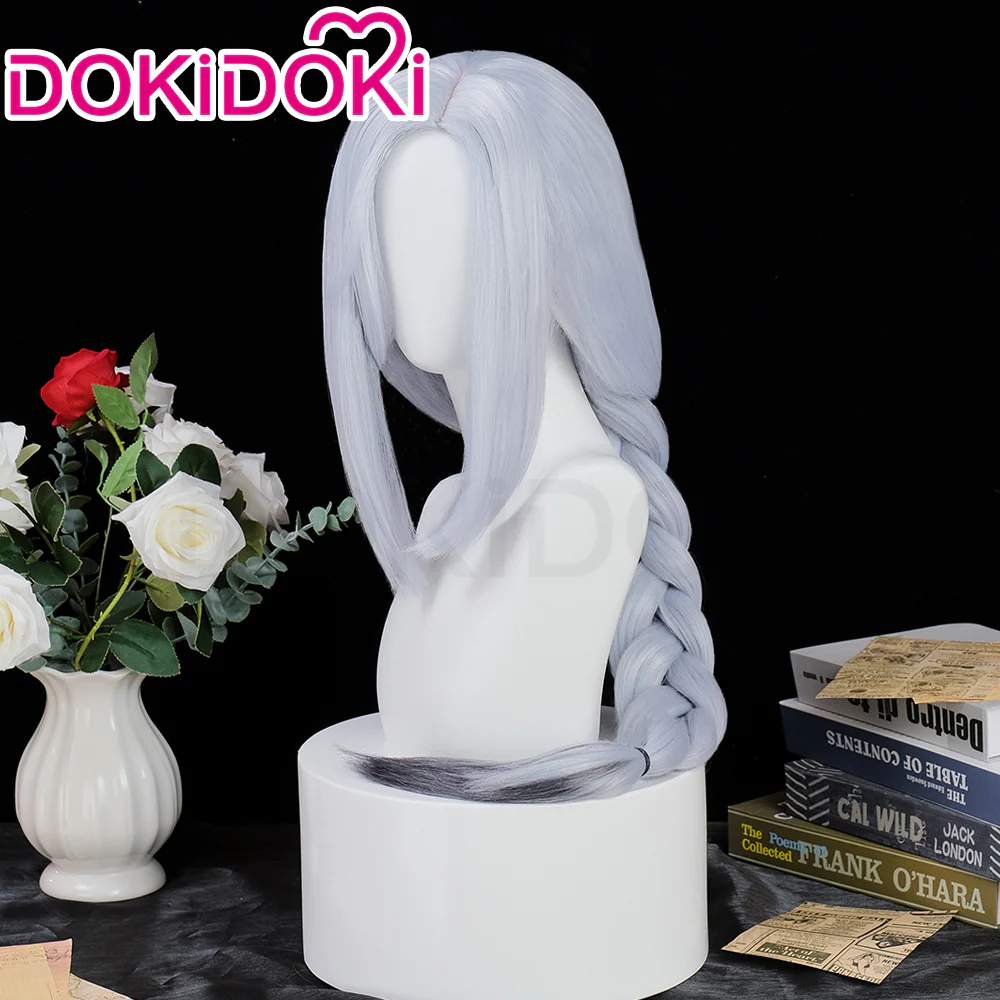 【Ready For Ship】DokiDoki Game Genshin Impact Cosplay Shenhe Cosplay Shen He Wig Long Dyeing Gradient - Image 2