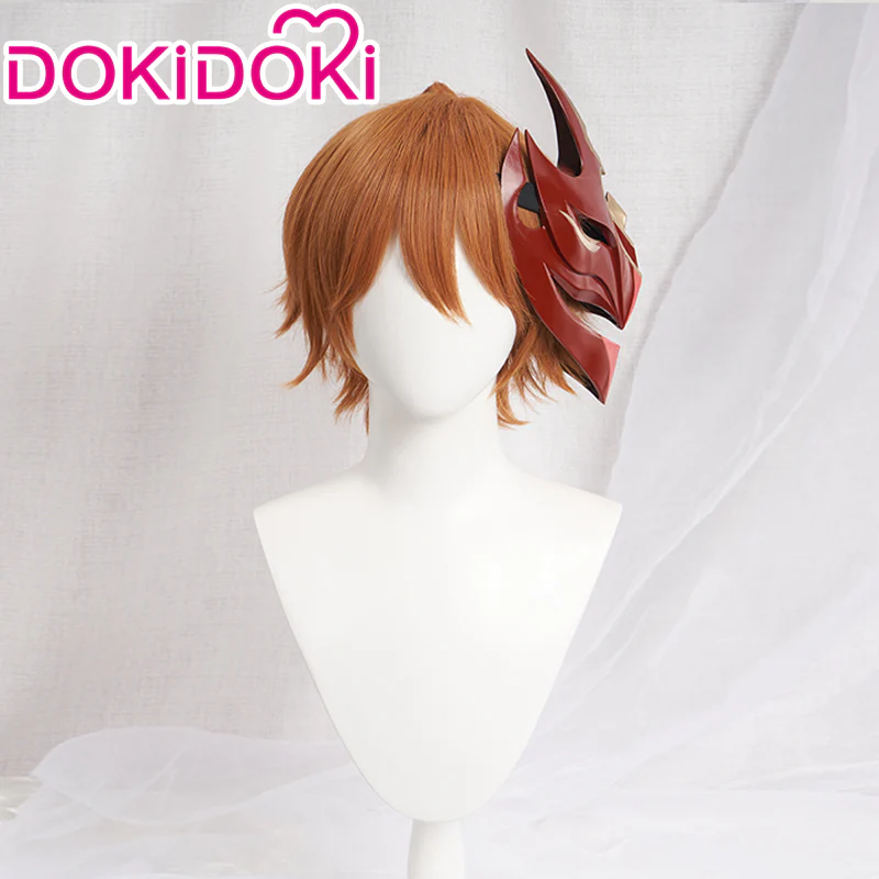 【IN STOCK】DokiDoki Game Genshin Impact Cosplay Tartaglia Childe Cosplay Mask - Image 2