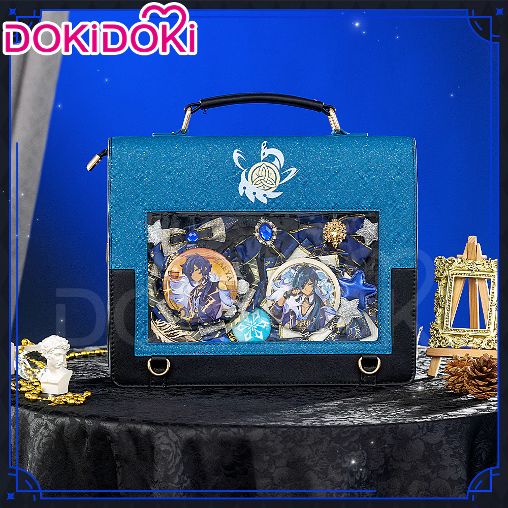 DokiDoki Game Genshin Impact Cosplay Kaeya Itabag / Badge Holder / Tail Accessory Bag Ita Bag - Image 2