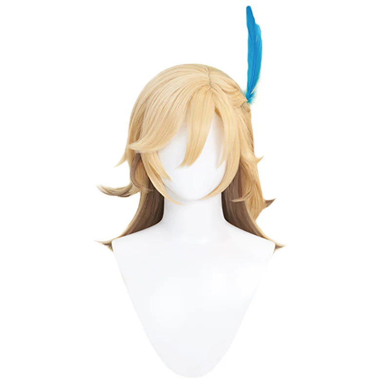 【Ready For Ship】DokiDoki Game Genshin Impact Cosplay Kaveh Cosplay Short Blonde Wig / Headgear - Image 6