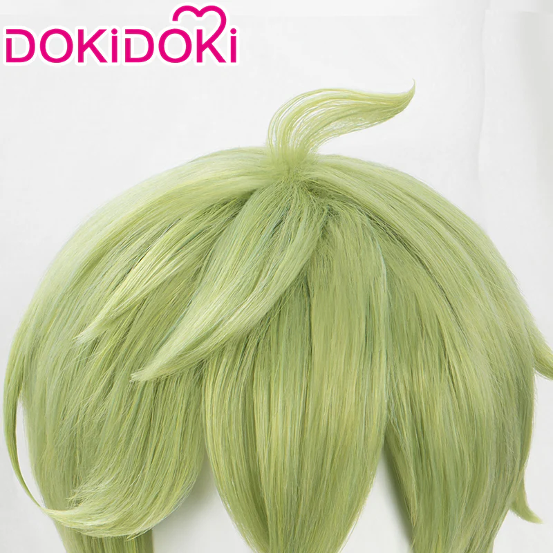 【Normal Ver Ready For Ship】DokiDoki Game Genshin Impact Wig Cosplay Collei Sumeru Headwear Green - Image 5