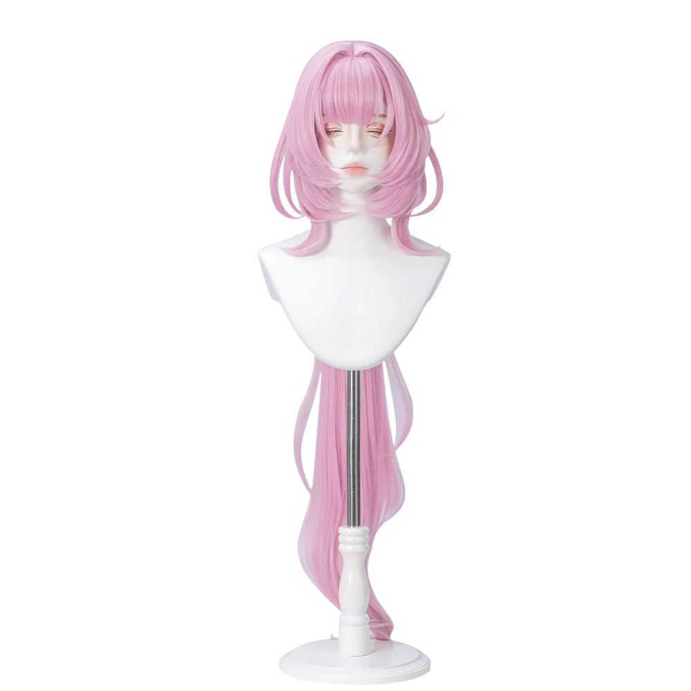 DokiDoki Game Honkai Impact 3 Cosplay Elysia Cosplay Wig Long Pink Hair - Image 5