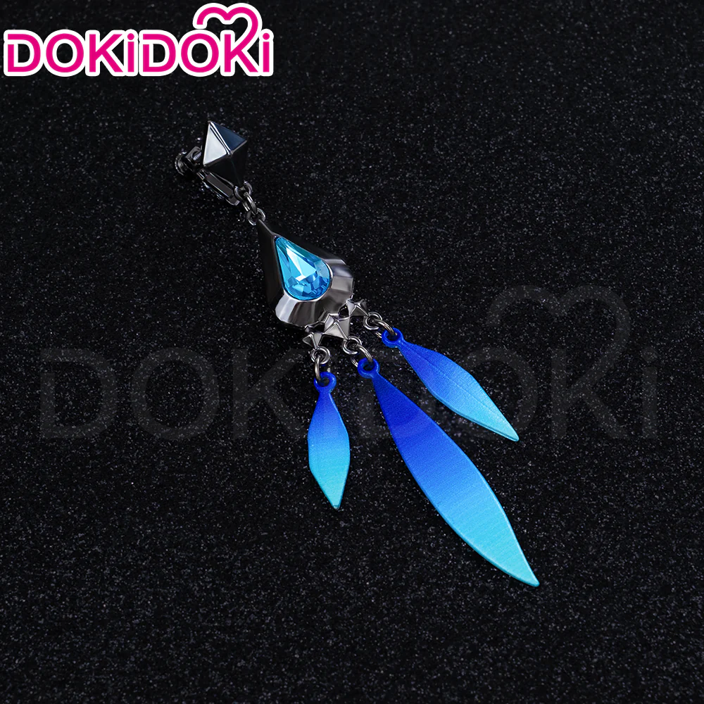 【Partially Ready For Ship】DokiDoki Game Honkai: Star Rail Cosplay Aventurine Wig / Ear Clip / Hat / Bracelet Short Straight Yellow Hair Shajin/ Tattoo Stickers / Glasses Sunglasses / Poker Prop - Image 7