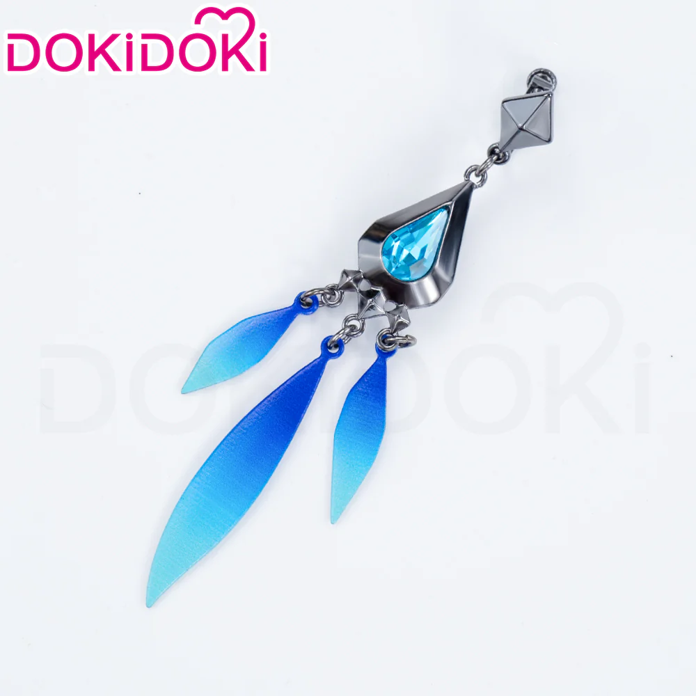 【Partially Ready For Ship】DokiDoki Game Honkai: Star Rail Cosplay Aventurine Wig / Ear Clip / Hat / Bracelet Short Straight Yellow Hair Shajin/ Tattoo Stickers / Glasses Sunglasses / Poker Prop - Image 8