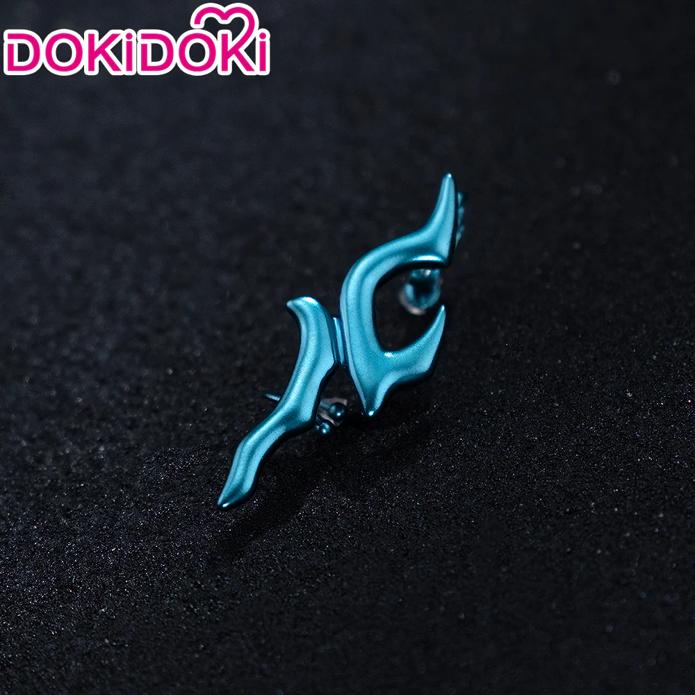 【Wig Ready For Ship】DokiDoki Game Honkai: Star Rail Cosplay Dan Heng Permansor Terrae Wig / Horn / Ear Clip Danheng Long Black Hair Accessory - Image 9