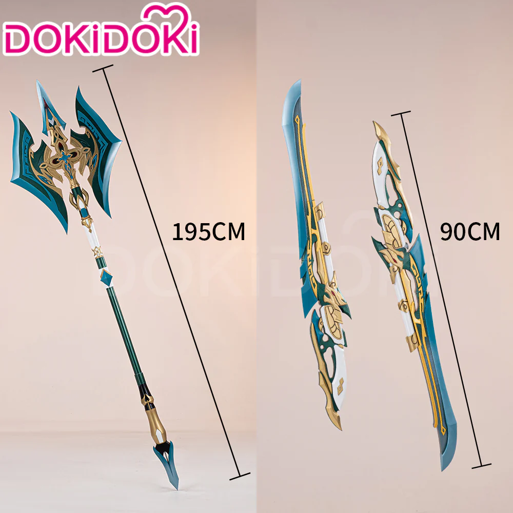 DokiDoki Game Honkai: Star Rail Cosplay Feixiao Prop Axe / Dual Swords Fei Xiao