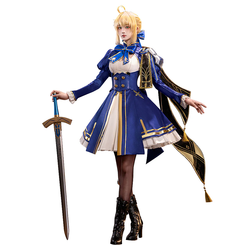 【Ready For Ship】DokiDoki-SR Game Honkai: Star Rail x Fate Stay Night Cosplay Saber Costume - Image 5