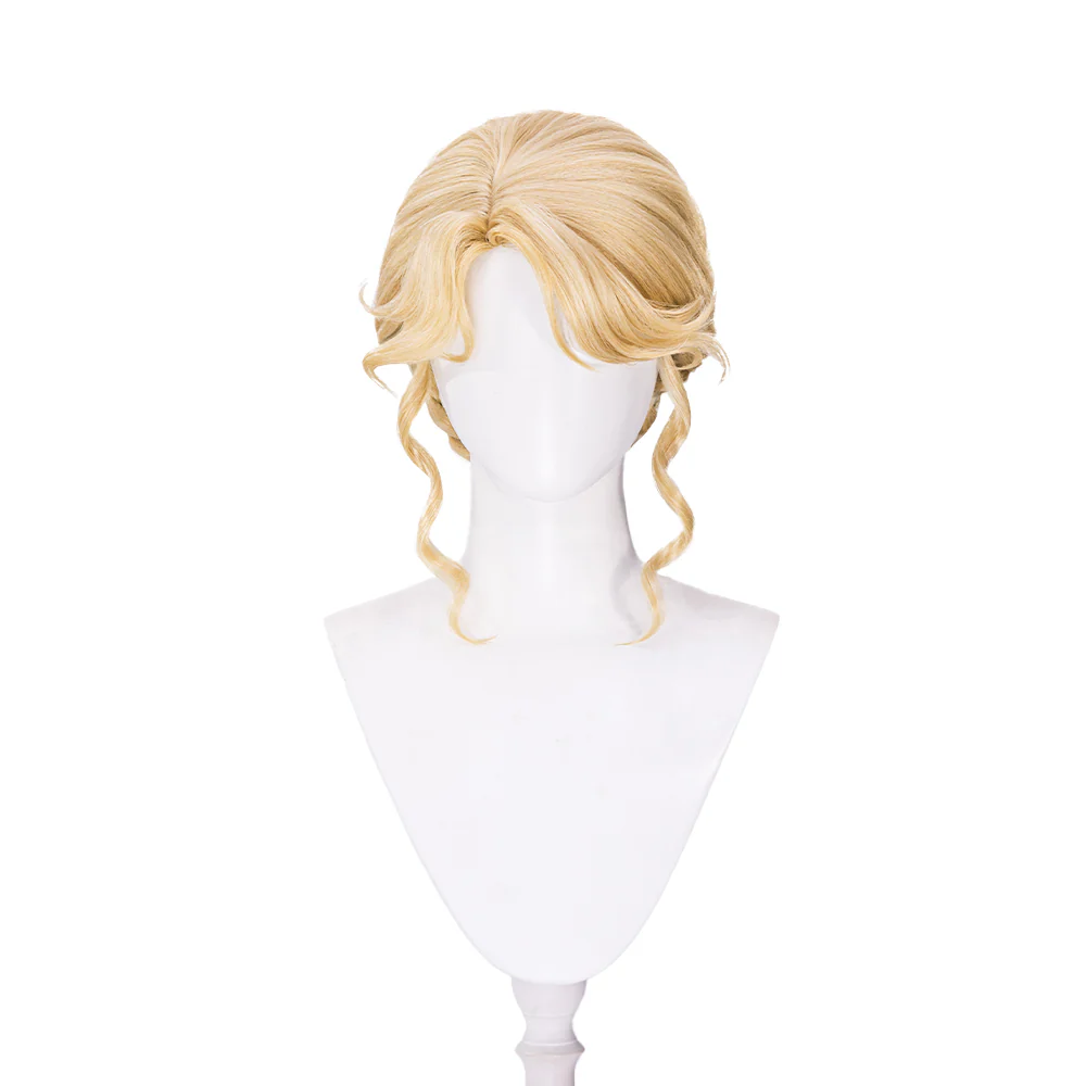 【Ready For Ship】DokiDoki Game Infinity Nikki Cosplay Nikki Wig Long Curly Pink Silver Hair Double Ponytail Floral Memory / Distant Memory / Breezy Tea Time - Image 12
