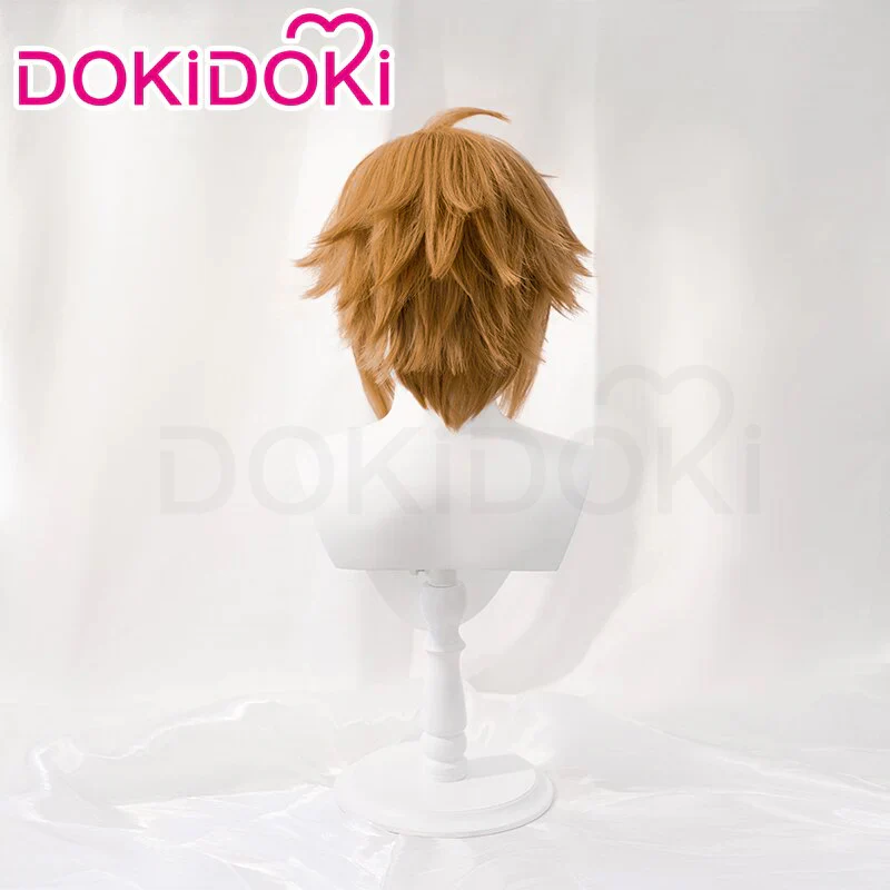 【Ready For Ship】DokiDoki Game Kingdom Hearts 4 Cosplay Sora Wig Short Straight Brown Wig Men - Image 3