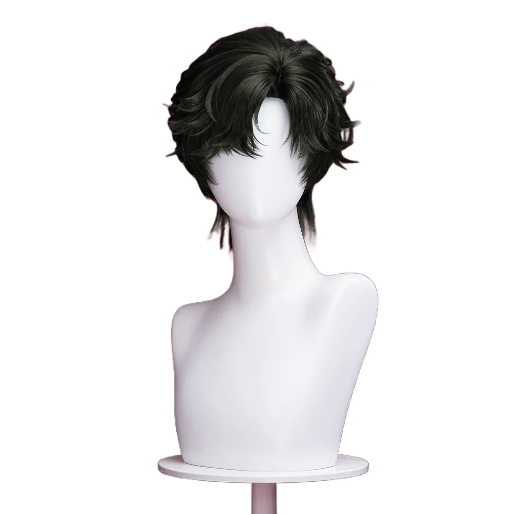【Ready For Ship】DokiDoki Game Lord of the Mysteries Cosplay Klein Moretti Black Short Curly Wig - Image 10