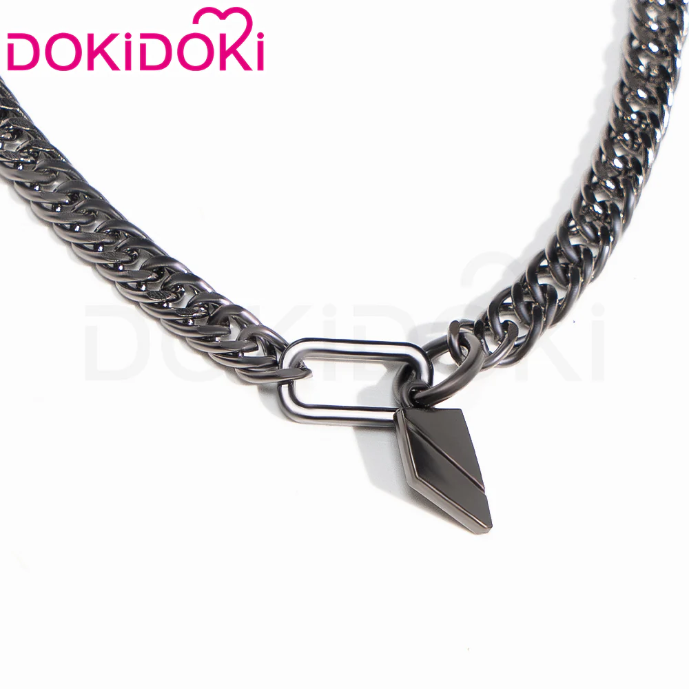 【Partially Ready For Ship】DokiDoki Game Love and Deepspace Cosplay Rafayel Wig / Ear Clip /  Necklace  Short Purple Hair Mullet Tidal Surge - Image 28