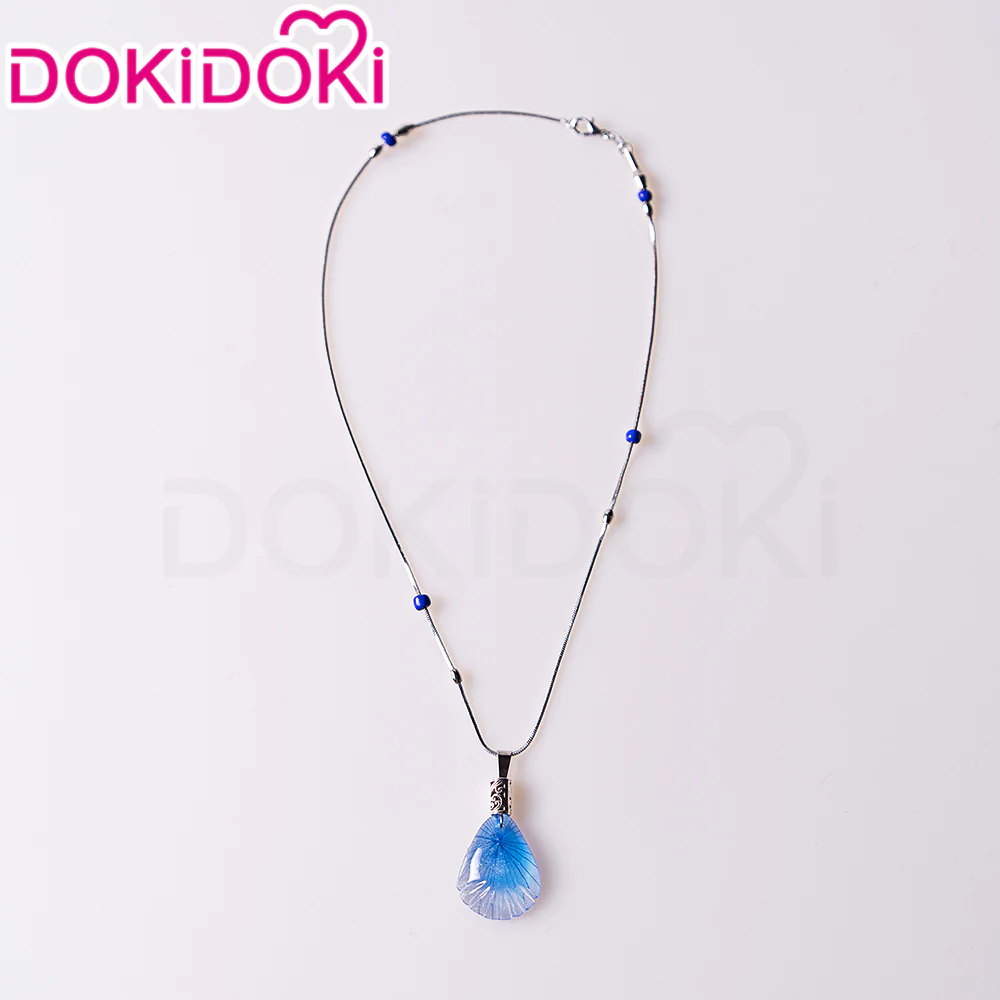 【Partially Ready For Ship】DokiDoki Game Love and Deepspace Cosplay Rafayel Wig / Ear Clip /  Necklace  Short Purple Hair Mullet Tidal Surge - Image 35