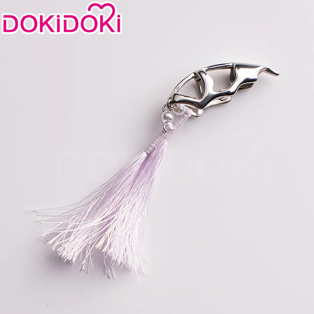 【Partially Ready For Ship】DokiDoki Game Love And Deepspace Cosplay Xavier Wig / Rabbit Ears/ Brooch Headband / Crown Short Straight Linen Hair Mullet Sleepless Night Fallen Crown Lustrefall King of Darknight - Image 30