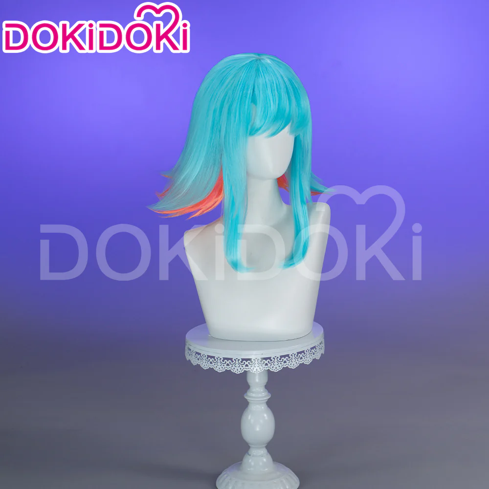 【Ready For Ship】DokiDoki Game Cosplay Wig Women Straight Hair - Image 2