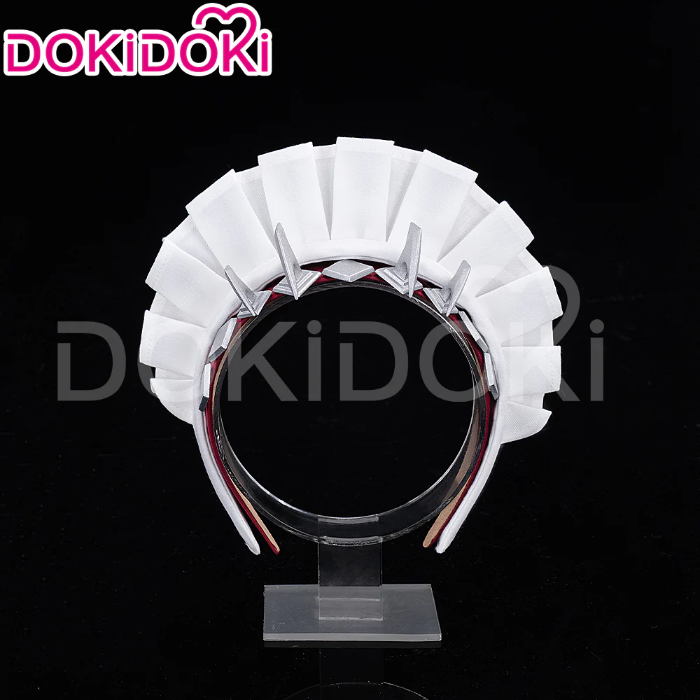 【Partially Ready For Ship】DokiDoki Game Zenless Zone Zero Cosplay  Ellen Joe Wig / Hair Clip / Earring / Hairband Short Black Red Highlight Hair - Image 14