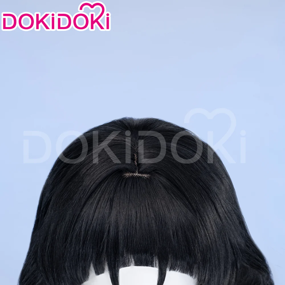【Ready For Ship】DokiDoki Game Zenless Zone Zero Cosplay Jane Doe Wig / Nails /Weft Long Black Red Hair ZZZ - Image 5