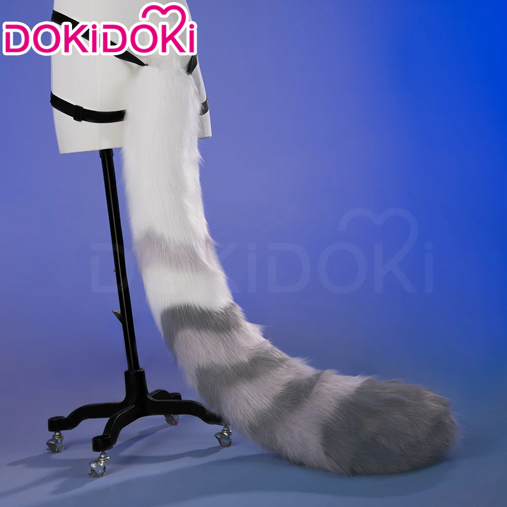 【Ready For Ship】DokiDoki Game Zenless Zone Zero Cosplay Seth Lowell Wig Short Straight Silver Hair / Ear / Tail ZZZ - Image 10