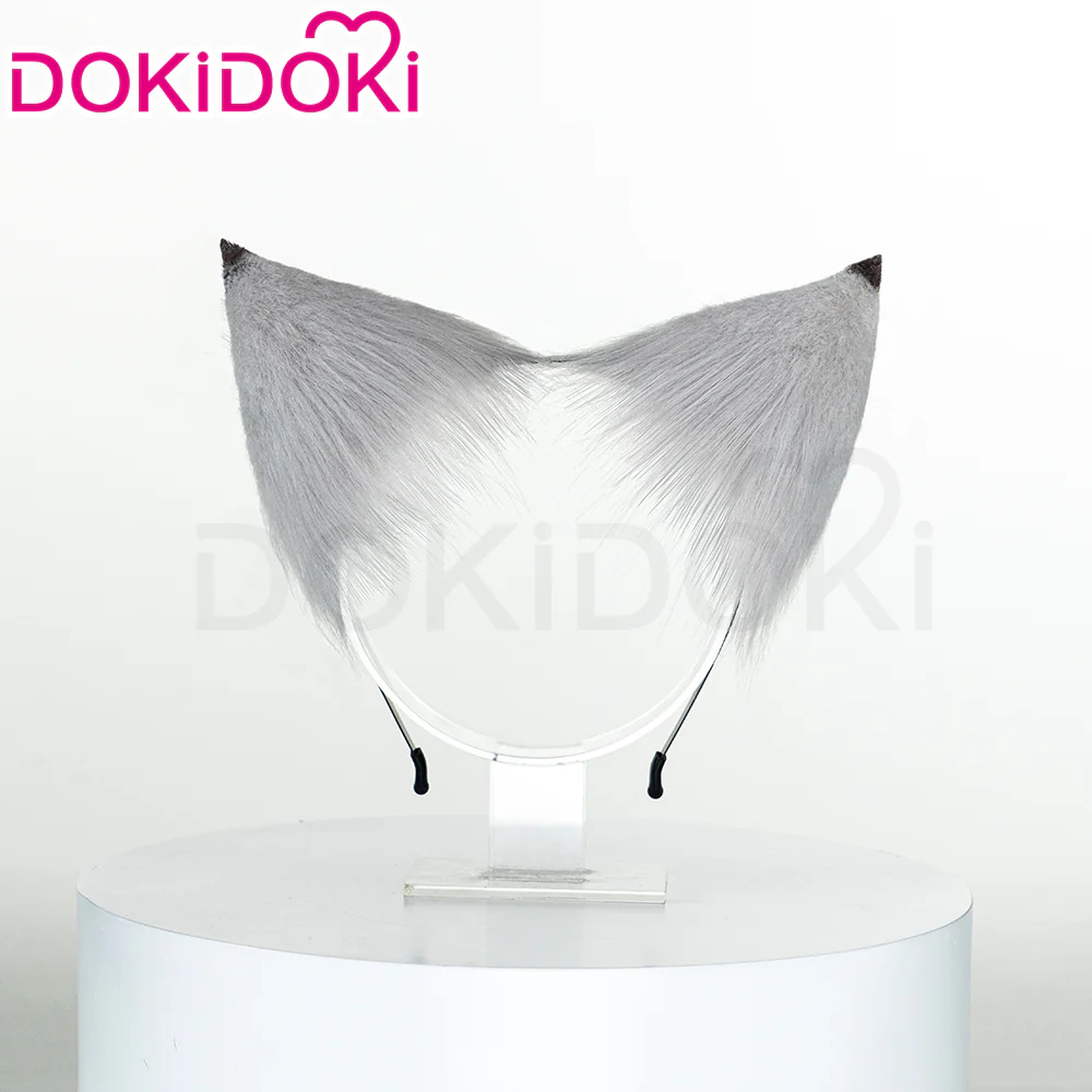 【Ready For Ship】DokiDoki Game Zenless Zone Zero Cosplay Seth Lowell Wig Short Straight Silver Hair / Ear / Tail ZZZ - Image 7