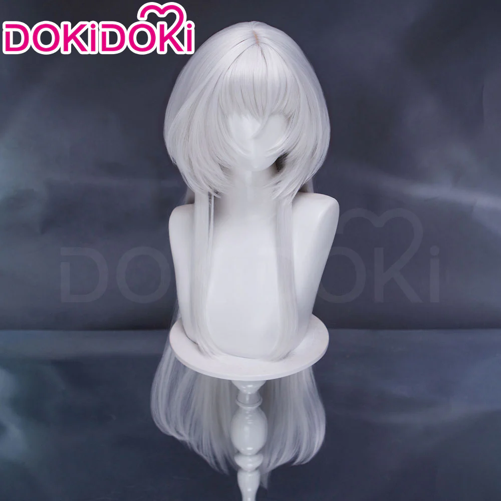DokiDoki Manga Anime Oshi no Ko Cosplay Tsukuyomi Wig Long Straight Silver Hair Crow Mysterious Girl - Image 3