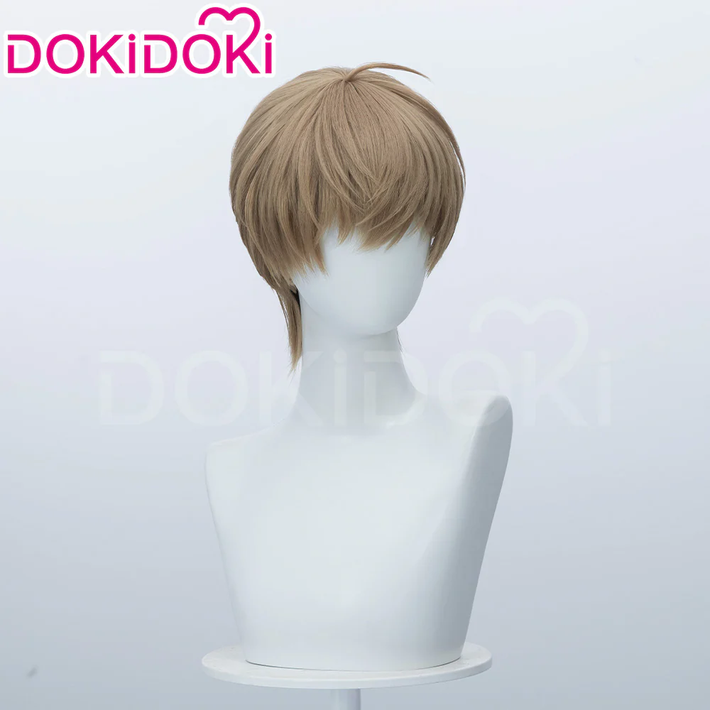 【Ready For Ship】DokiDoki Manga Lost in the Cloud Cosplay Baek Cirrus Wig Short Straight Brown Hair Yaoi Manhwa - Image 4