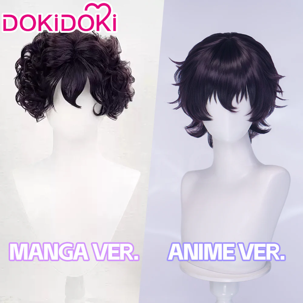 DokiDoki Manga Witch Hat Atelier Cosplay Agate Agott Wig Short Curly Hair