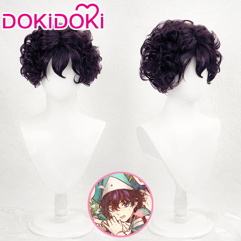 DokiDoki Manga Witch Hat Atelier Cosplay Agate Agott Wig Short Curly Hair - Image 2