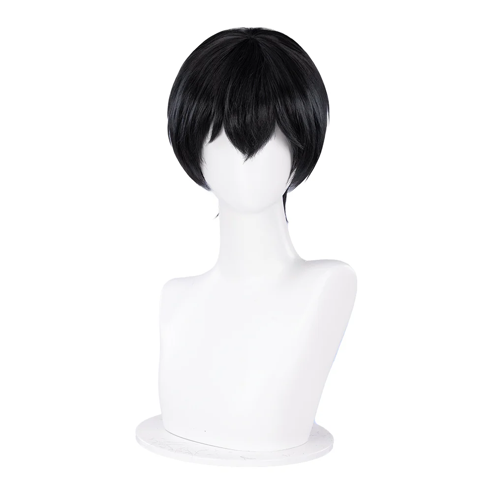 DokiDoki Manga Witch Hat Atelier Cosplay Olruggio Wig Short Straight Hair - Image 5