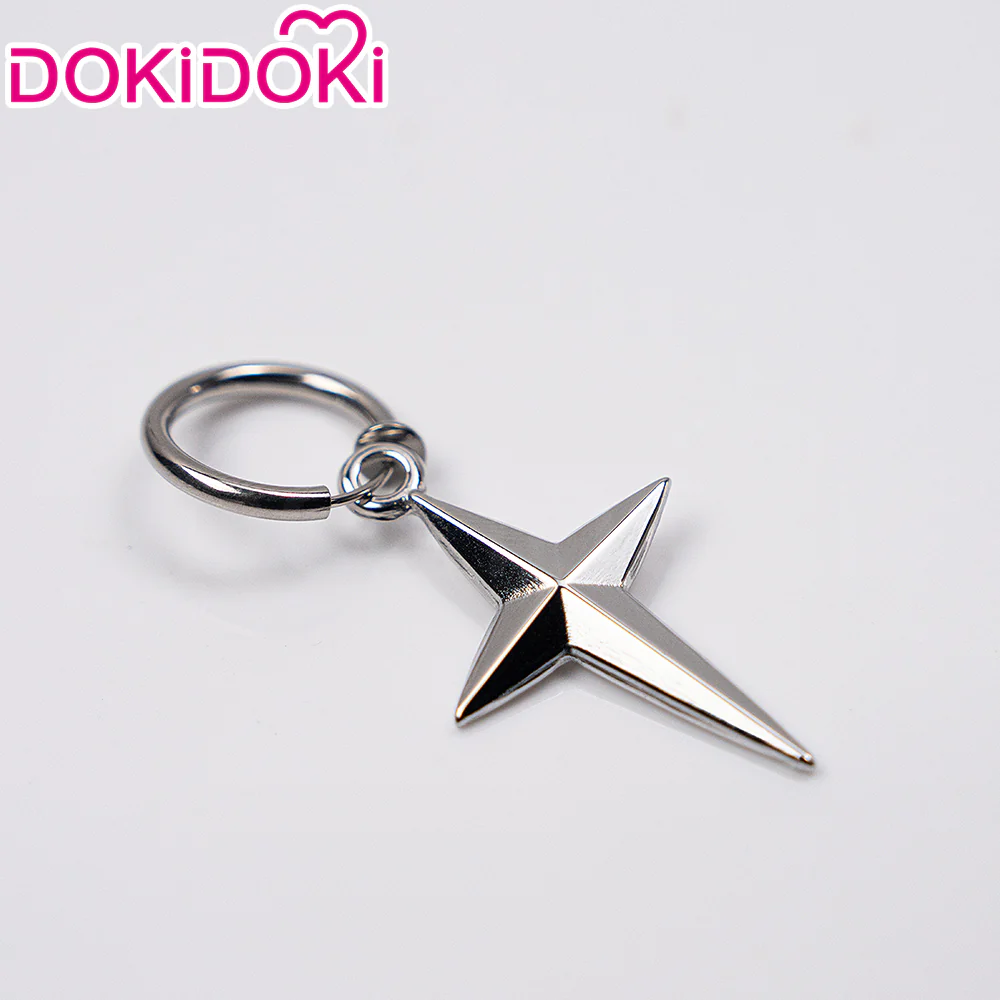 【Ready For Ship】【Last Batch】DokiDoki Movie Anime Cosplay Men Wig  / Tattoo / Ear Clips / Earrings / Glasses Short Black Hair - Image 25