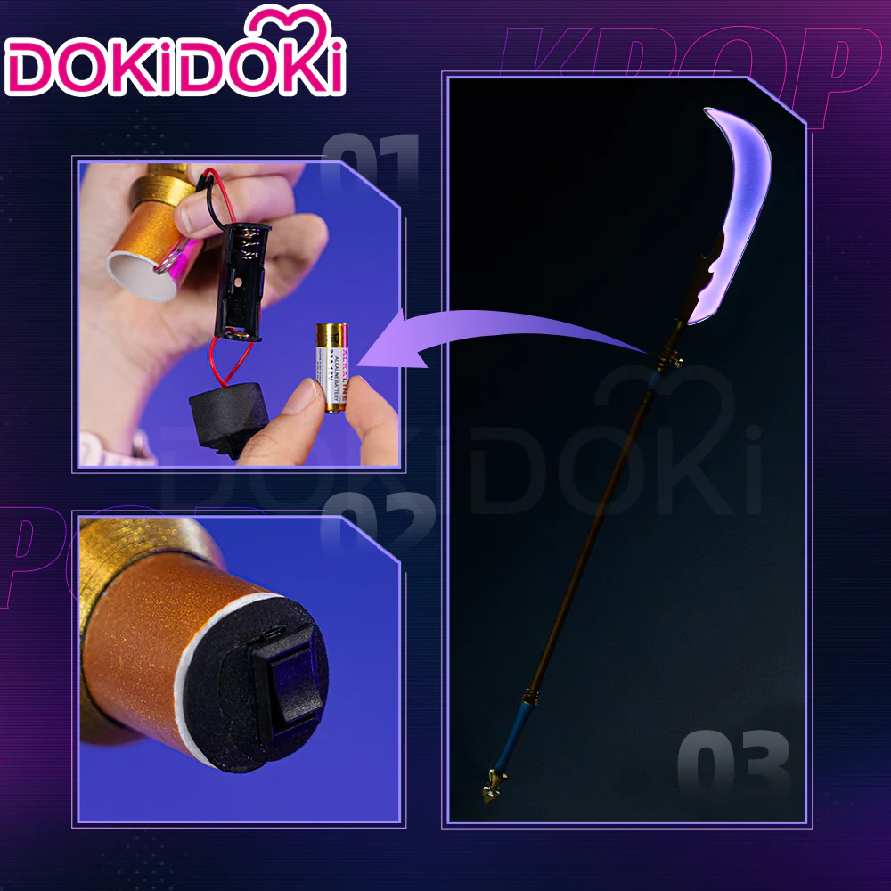 【US LOCAL SHIPPING 】DokiDoki Movie Anime KPOP KILLER Cosplay Prop - Image 24