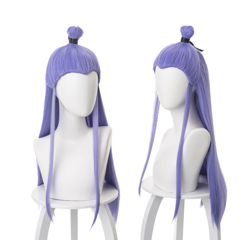 DokiDoki Anime Ne Zha Cosplay Aobing Wig Long Blue Ao Bing - Image 2