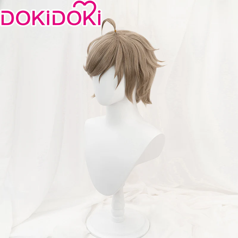 【In Stock】DokiDoki Vtuber NIJISANJI Cosplay Kanae Cosplay Wig Men YouTuber Short - Image 3