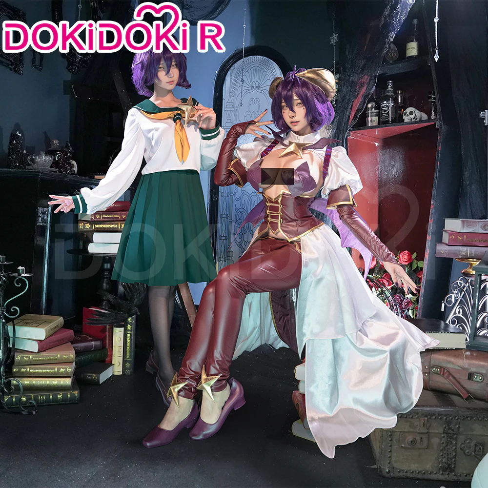 【Partially Ready For Ship】【Size XS-XL】DokiDoki-R Anime Gushing over Magical Girls Cosplay Utena Hiiragi Costume Uniform / Battle Dress
