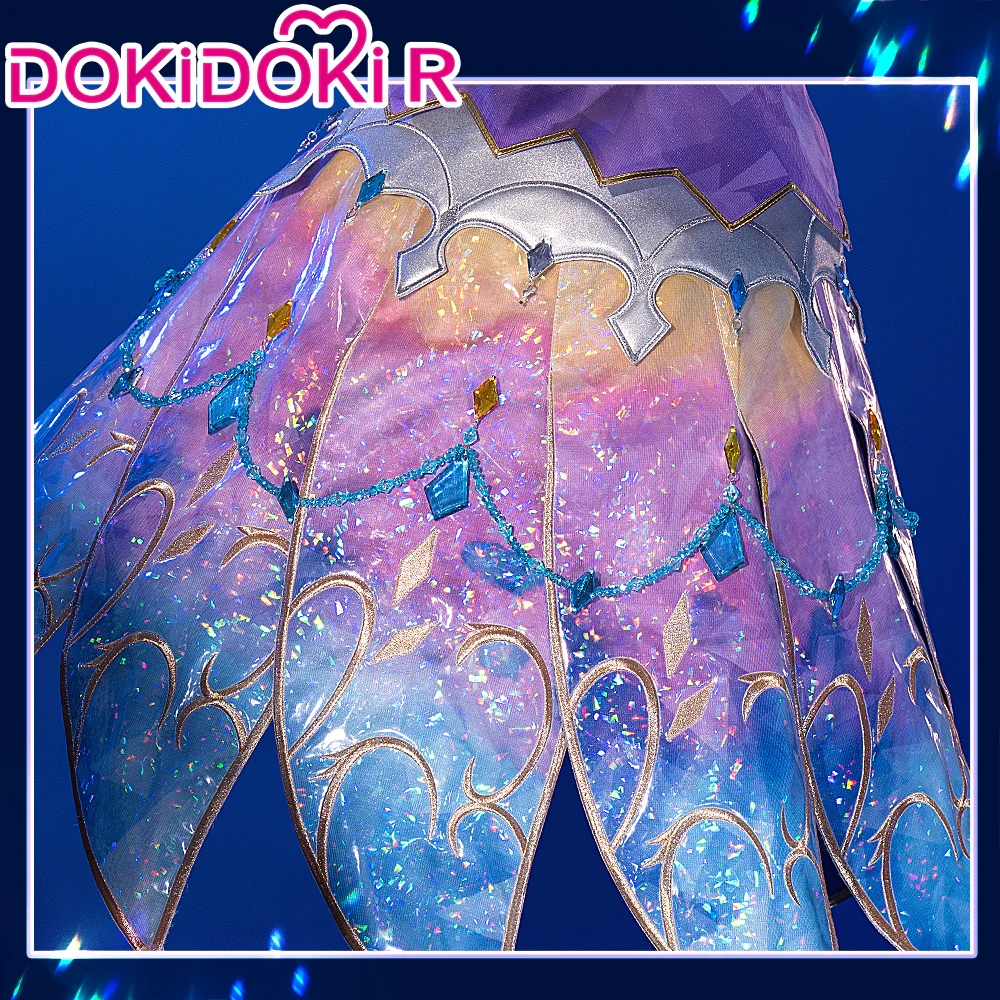 DokiDoki-R Anime Aikatsu! Idol Activity Cosplay Kiriya Aoi Cosplay Aquarius Costume - Image 3
