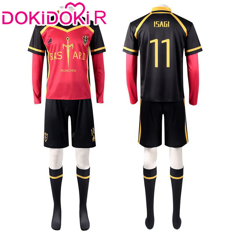 【In Stock】【Size S-2XL】DokiDoki-R Anime  Cosplay Black White Red Yellow Blue Costume - Image 10