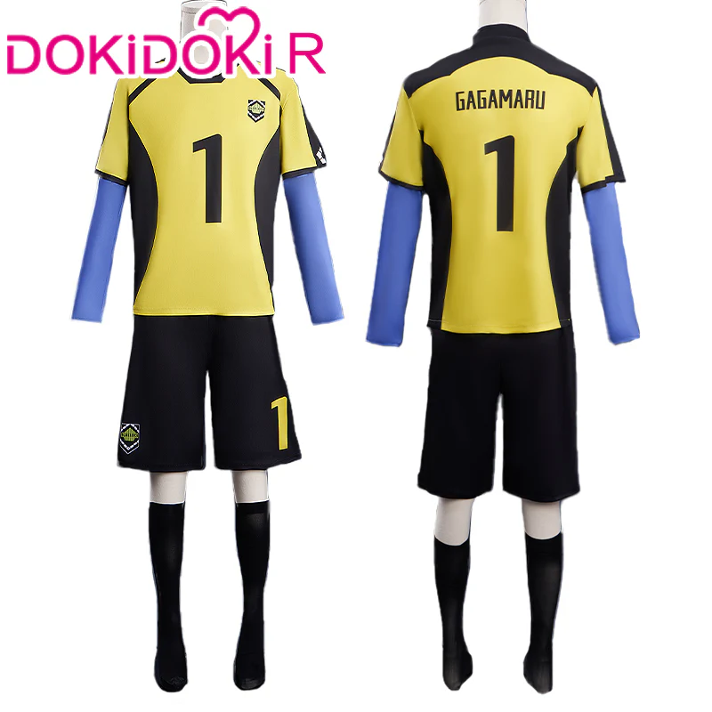 【In Stock】【Size S-2XL】DokiDoki-R Anime  Cosplay Black White Red Yellow Blue Costume - Image 14