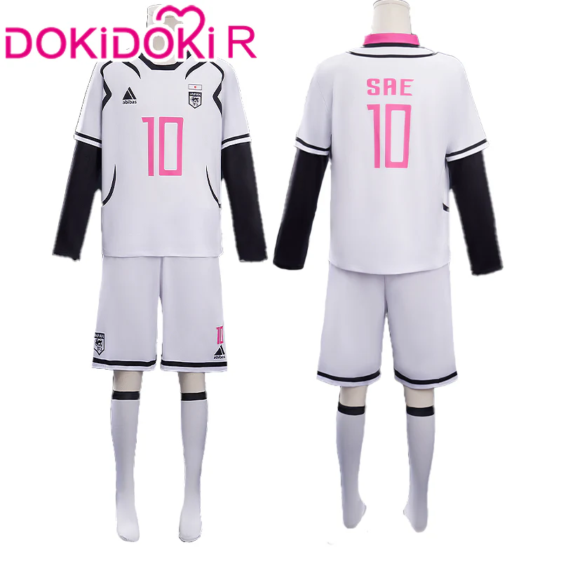 【In Stock】【Size S-2XL】DokiDoki-R Anime  Cosplay Black White Red Yellow Blue Costume - Image 7