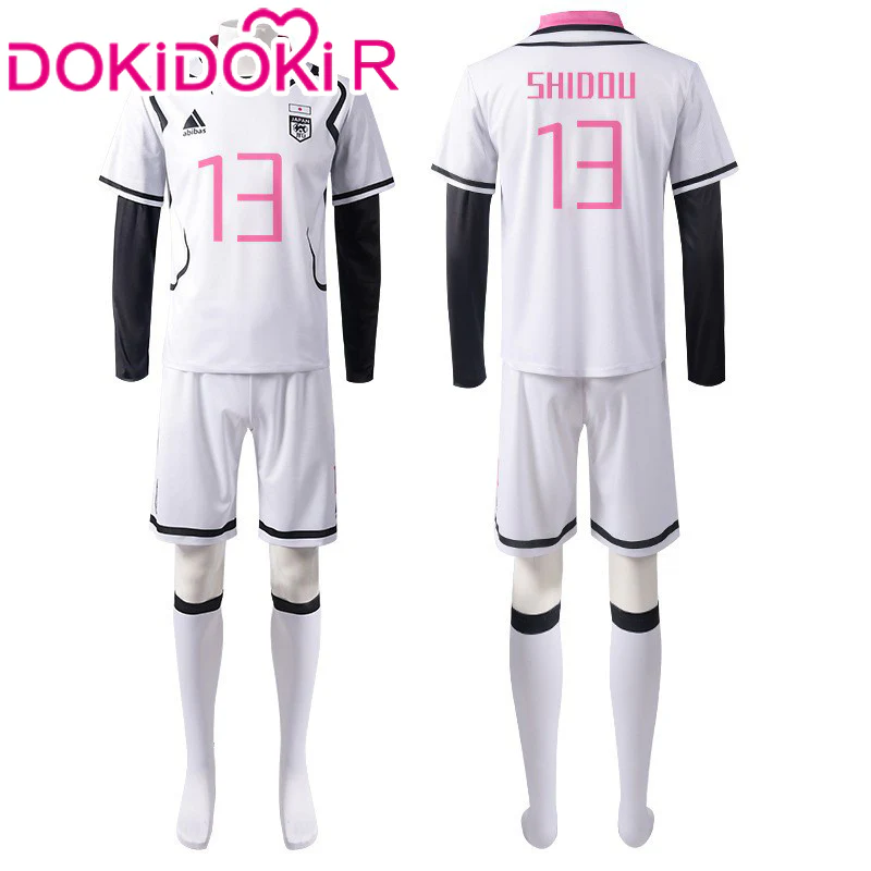 【In Stock】【Size S-2XL】DokiDoki-R Anime  Cosplay Black White Red Yellow Blue Costume - Image 8