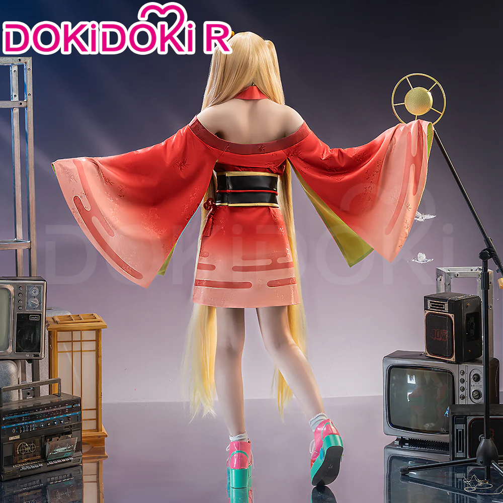 【Size XS-2XL】DokiDoki-R Anime Cosmic Princess Kaguya! Cosplay Kaguya Costume / Back Accessory - Image 3