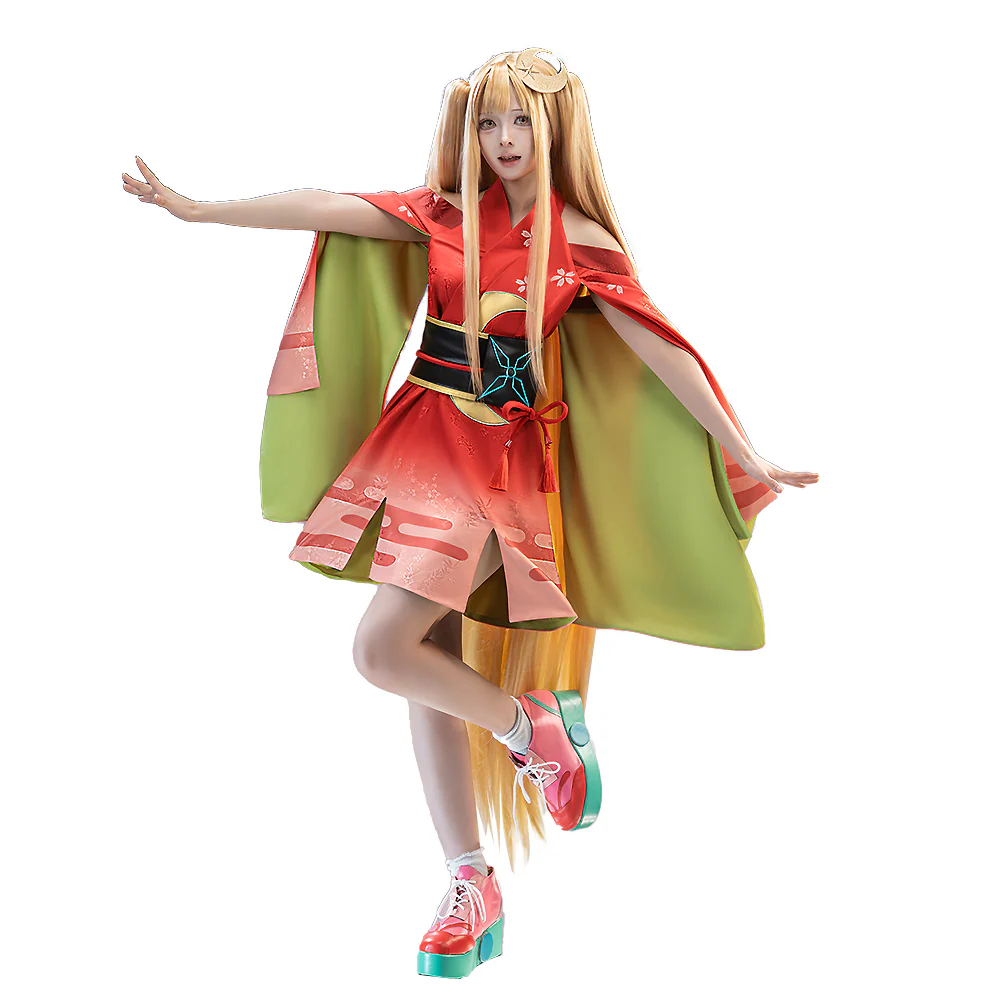 【Size XS-2XL】DokiDoki-R Anime Cosmic Princess Kaguya! Cosplay Kaguya Costume / Back Accessory - Image 5